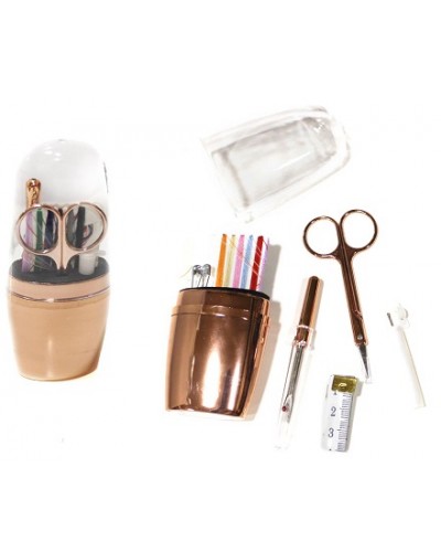 Kit de costura de viaje "Rose Gold"