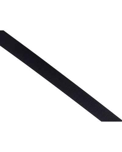 Cinta velcro coser Macho - Negro 20 mm