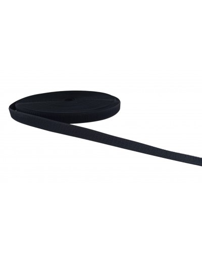 Cinta velcro coser Macho - Negro 20 mm