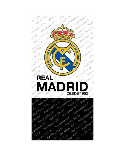 Toalla de playa Real Madrid 70x140 cm "1902"