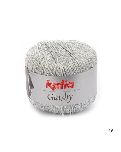 Ovillo de hilo brillante Gatsby 50 gr. 