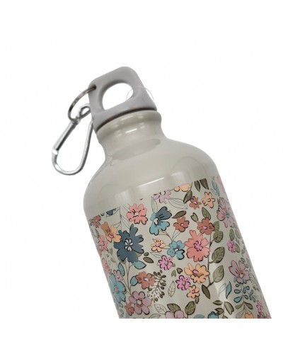 Botella de aluminio Flores