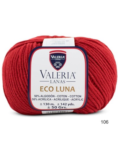 Ovillo de perlé Eco Luna 50 gr. 