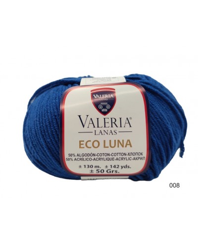 Ovillo de perlé Eco Luna 50 gr. 