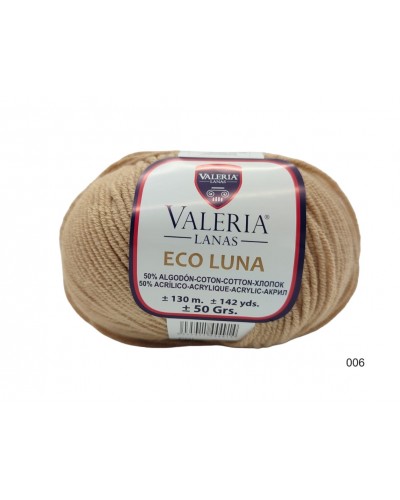 Ovillo de perlé Eco Luna 50 gr. 