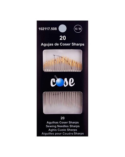 Agujas de Coser Sharps 20u