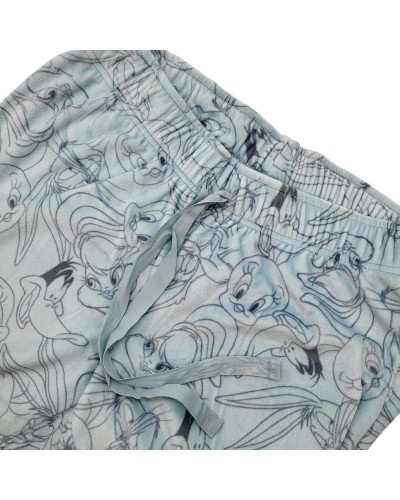 Pijama invierno mujer terciopelo Looney Tunes