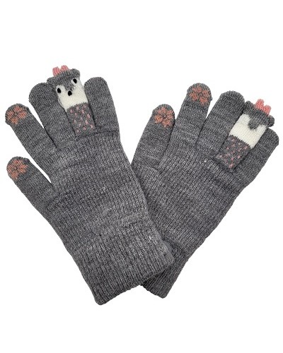 Guantes lana fantasia