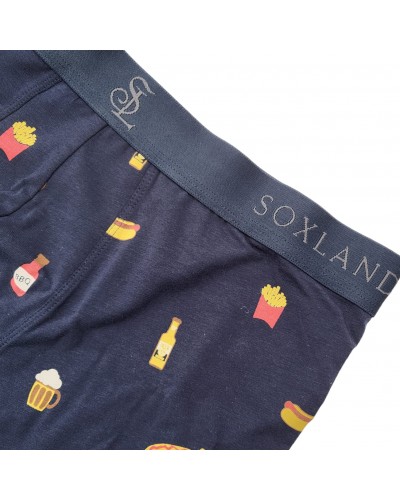 Set Boxer y Calcetines "Pizza"