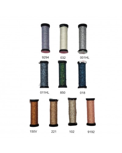 Hilo de bordado kreinik metallics muy fino