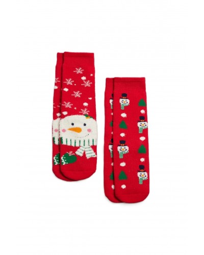 Calcetines Infantiles Térmicos Navidad Pack de 2