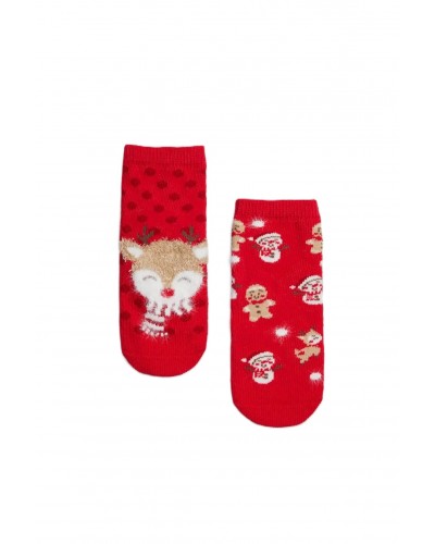 Calcetines Bebé Navidad Pack de 2