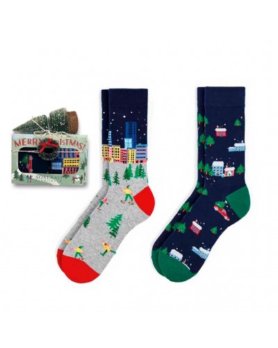 Calcetines navideños para caballero