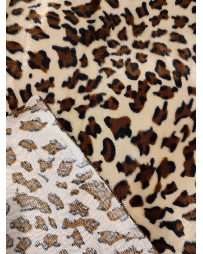 Tela animal print "Leopardo"