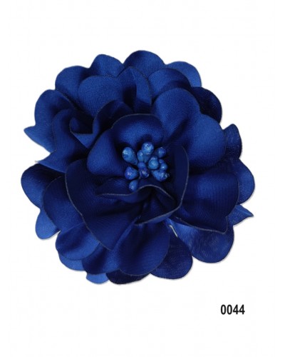 Broche flor satinada