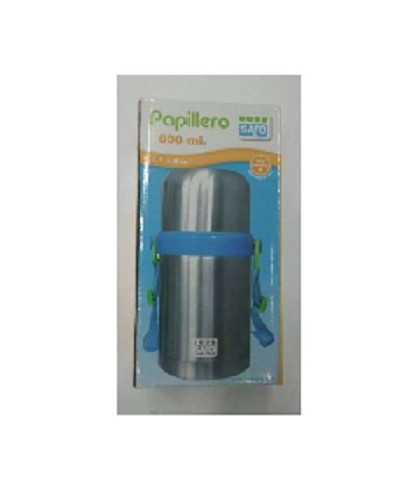 Papillero acero inoxidable  800 ml 