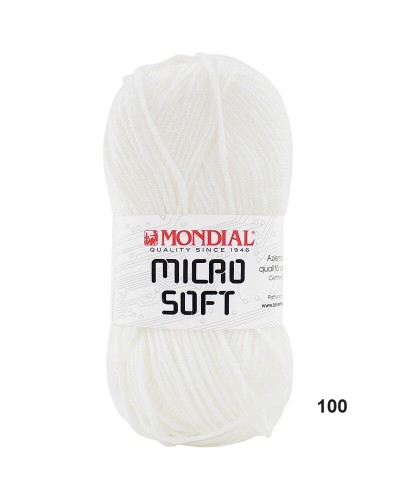 Ovillo de lana Micro Soft 100g