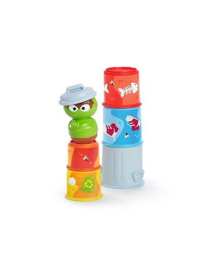 Cubos apilables Oscar the Grouch´s