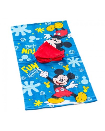 Poncho playa infantil Mickey