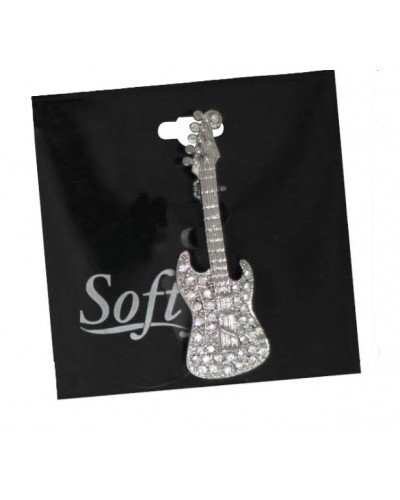 Broche Strass Guitarra