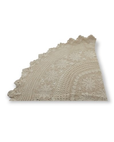 Mantel de Crochet con detalle "Floral"