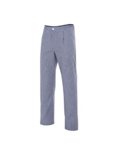 Pantalón cocinero unisex "Cuadros", semicintura elástica