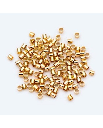 Perlas de crimpado tubo 1.5x1.5mm (100uds)