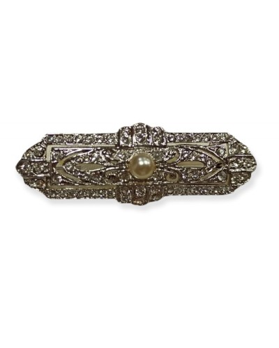 Broche mantilla rectangular 5cm