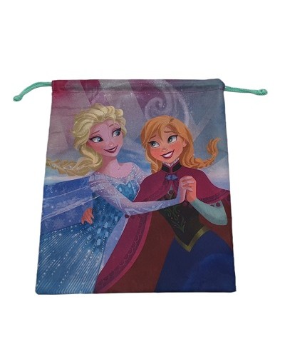 Bolsa de tela con cordón "Frozen"