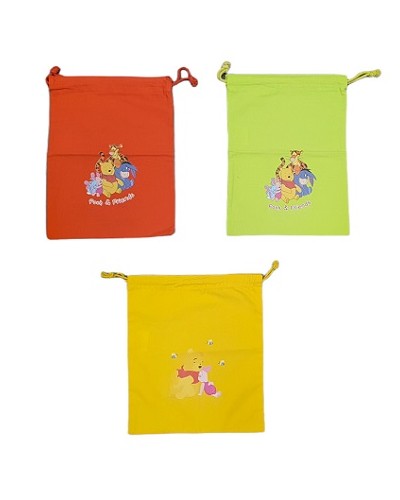 Bolsa de tela con cordón "Pooh and Friends"