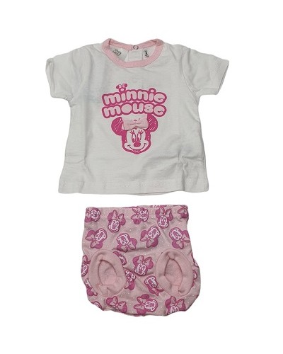 Conjunto ranita single jersey Minnie Mouse