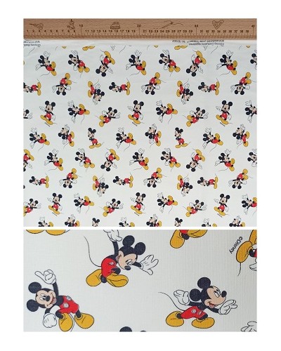 Popelín estampado "Mickey Mousse Classic"