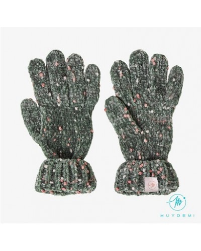 Guantes mujer jaspeado chenilla