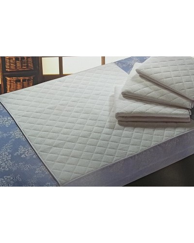 Empapador acolchado impermeable 90 x 85 cm, absorbente, transpirable con sujecciones laterales  