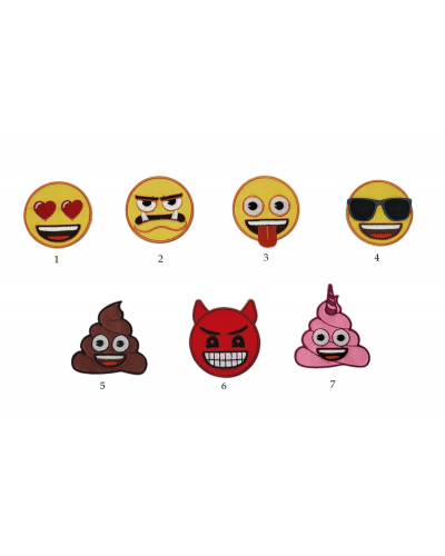 Pegatina "Emoji" termoadhesiva