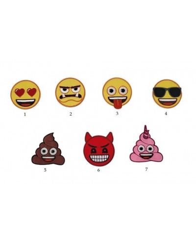 Pegatina "Emoji" termoadhesiva