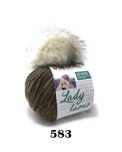 Ovillo de lana gorro PomPón 100g