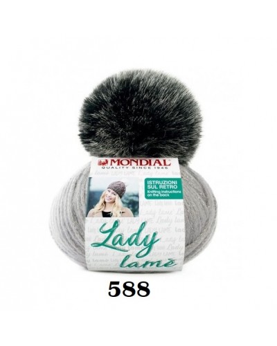 Ovillo de lana gorro PomPón 100g