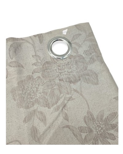 Pack 2 cortinas decorativas con ollaos "Flower"