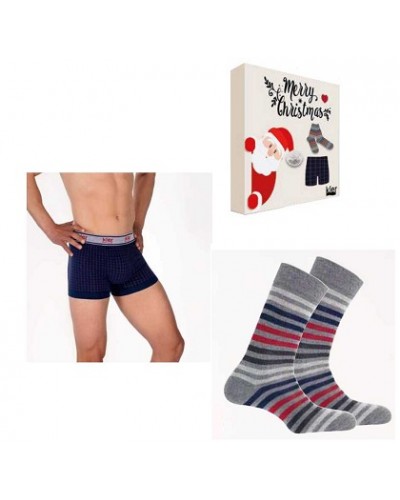 Pack Boxer + Calcetines Navidad