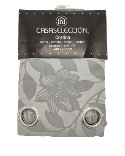 Pack 2 cortinas decorativas con ollaos "Nature"